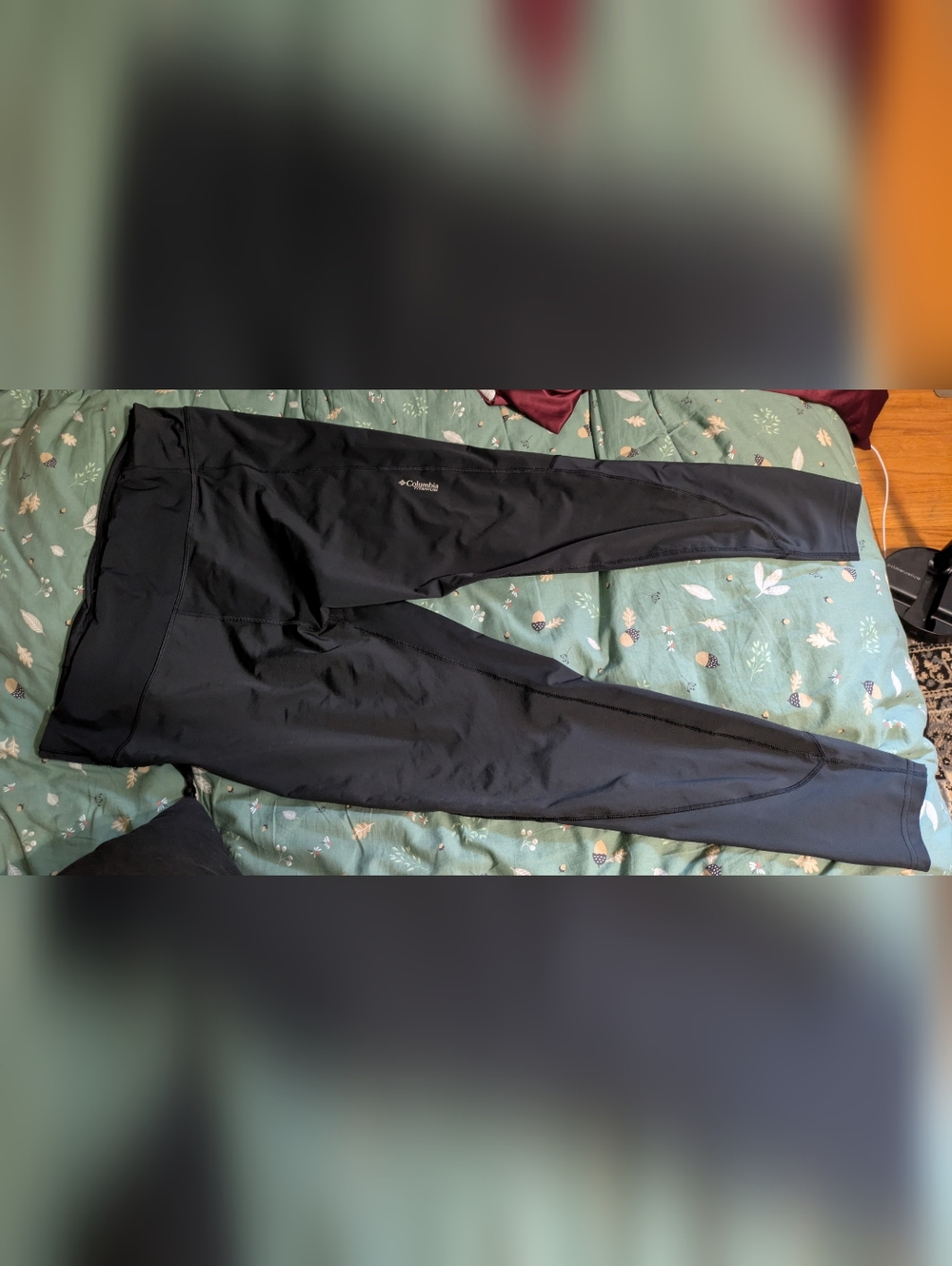 Columbia Titanium Black Leggings - 2X/2TF